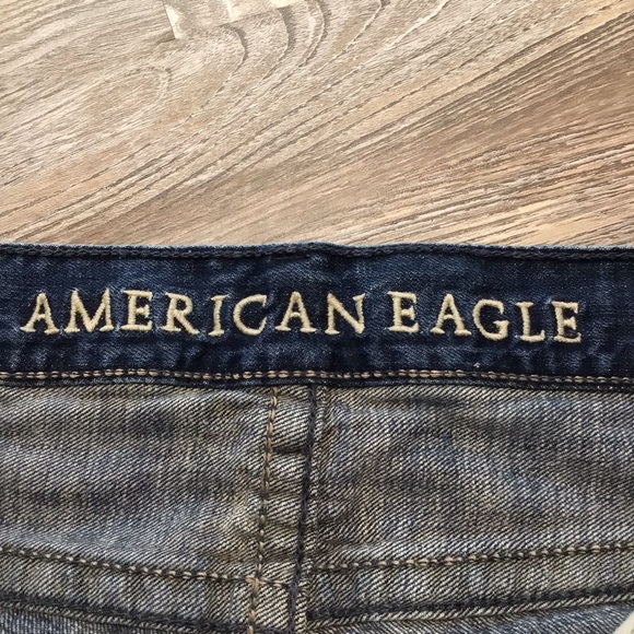 American Eagle Outfitters Low Rise Bootcut Cotton Jeans 32x32 - Picture 11 of 13